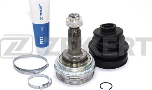Шрус наружный (граната) Zekkert передний для Toyota Corolla E90 1987-1994. Артикул GS-3317