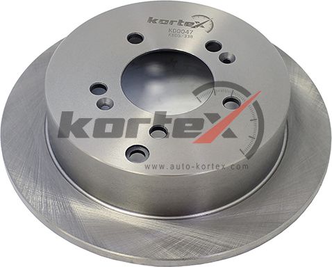 Диск тормозной HYUNDAI Tucson (04-),Santa Fe (00-) KIA Sportage (04-) задний (1ш (Kortex). Артикул KD0047
