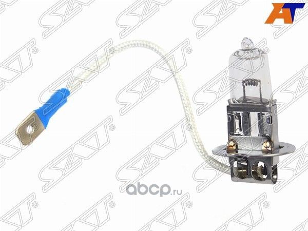 Лампа головного освещения галогенная H3 24V 75W (SAT). Артикул STH324V