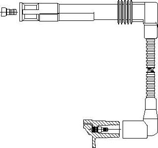 Высоковольтные провода (провода зажигания) Bremi. Артикул 196/47