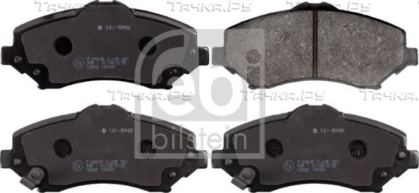 Тормозные колодки Febi Bilstein. Артикул 116063
