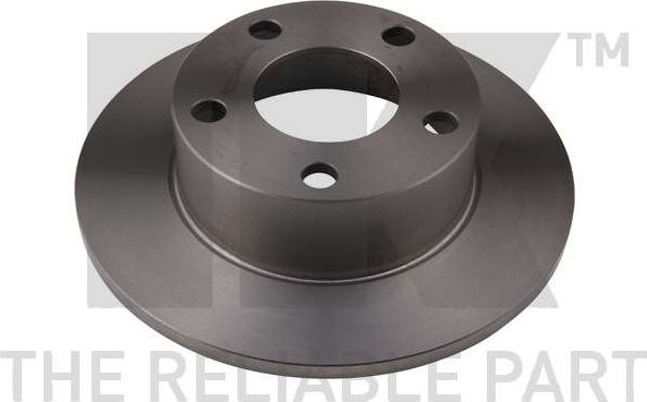 Тормозной диск NK задний для Audi 200 I (C2) 1979-1982. Артикул 204749