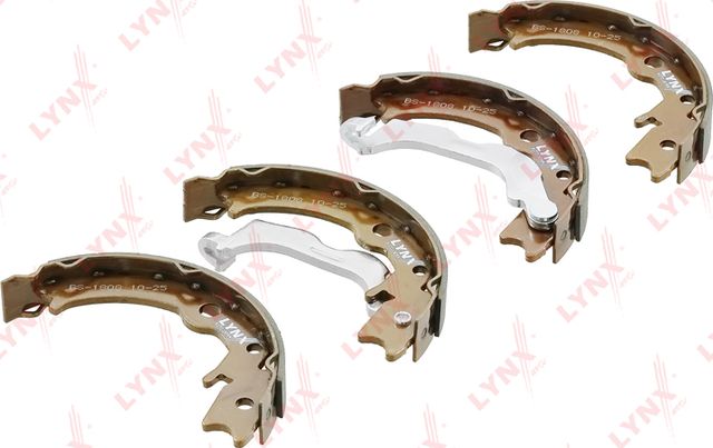 Тормозные колодки (стояночная тормозная система) LYNXauto задние для Daewoo Lacetti 2004-2010. Артикул BS-1808