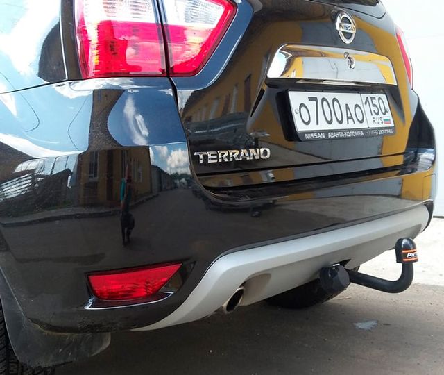Фаркоп AvtoS для Nissan Terrano III 2014-2026. Артикул NS 28