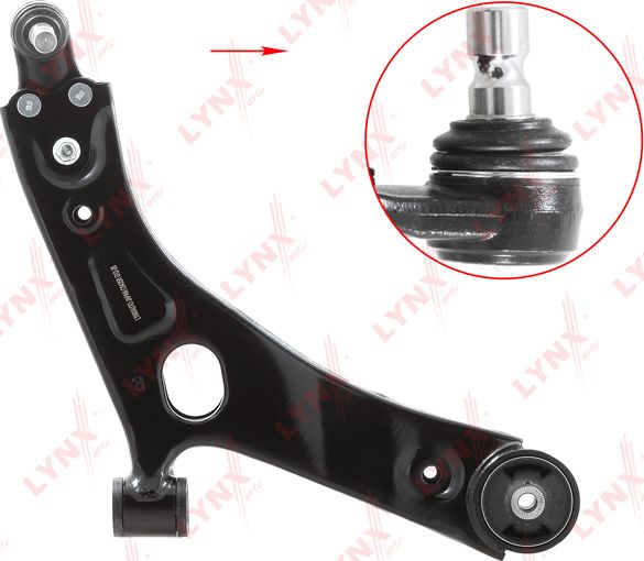Поперечный рычаг передней подвески LYNXauto. Артикул C5435R