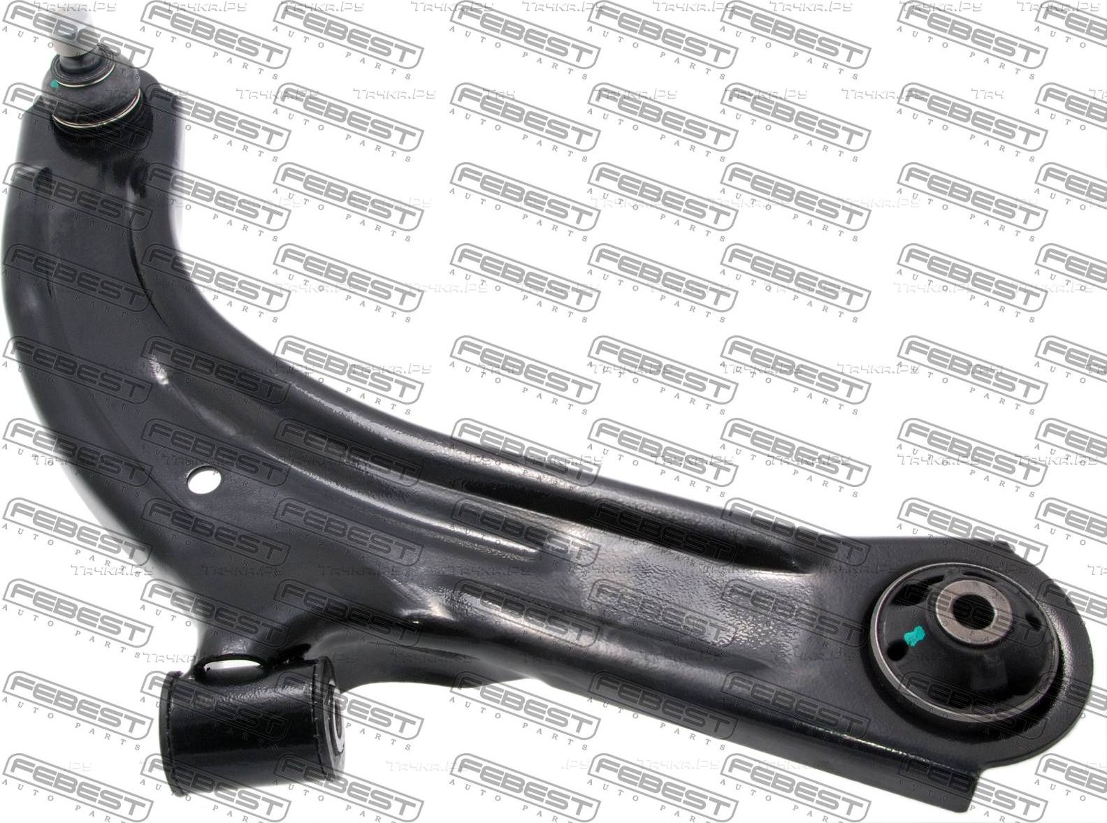 Поперечный рычаг Febest передний правый для Nissan Cube Z12 2010-2026. Артикул 0224-C11RH