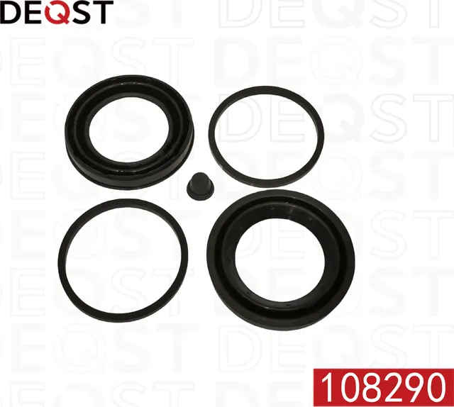 Ремкомплект тормозного суппорта переднего (для поршня O 48 mm  суппорт Bosch/Kelsey-Hayes). FORD Tra (Deqst). Артикул 108290