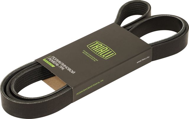 Приводной ремень поликлиновой Trialli (EPDM (Этилен-пропиленовый каучук)) для Toyota Estima II 2000-2006. Артикул 7PK1920