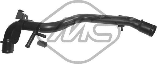 Патрубок радиатора (системы охлаждения) Metalcaucho для Audi A4 I (B5) 2000-2001. Артикул 03209