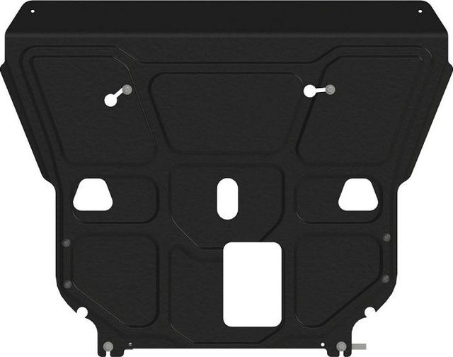 Защита Шериф (2 мм) для картера и КПП Hyundai Sonata DN8 2020-2026. Артикул 10.4463