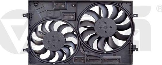Вентилятор радиатора двигателя Vika для Audi Q3 II (F3) 2018-2026. Артикул 91210728501