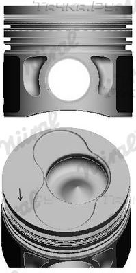 Поршень Nural для Volkswagen Golf IV 2000-2002. Артикул 87-114900-35