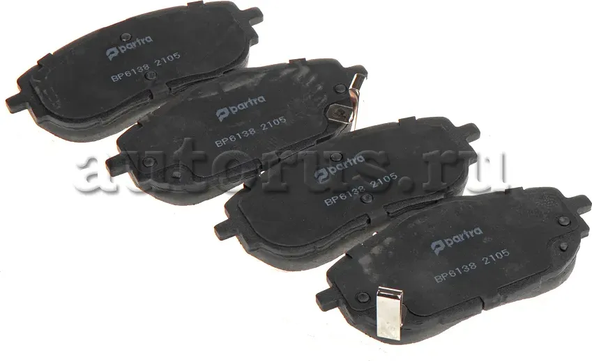 Колодки тормозные дисковые | перед прав/лев | (Partra). Артикул BP6138