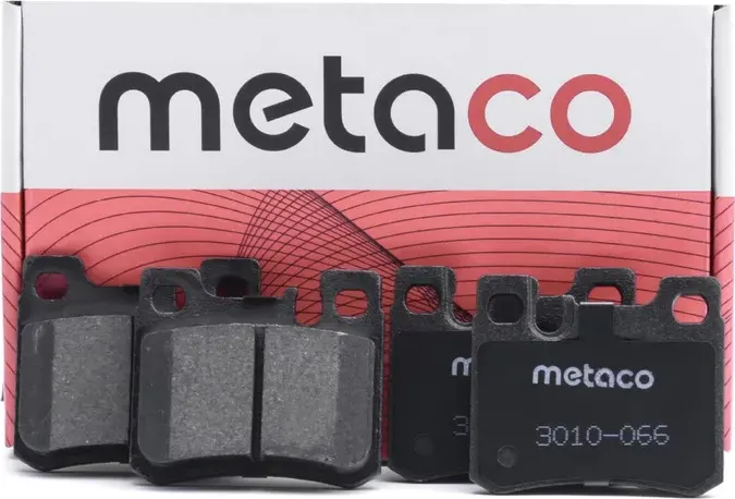 Колодки тормозные MERCEDES W202/W124/W201 задние SemiMetallic (Metaco) Metaco. Артикул 3010066