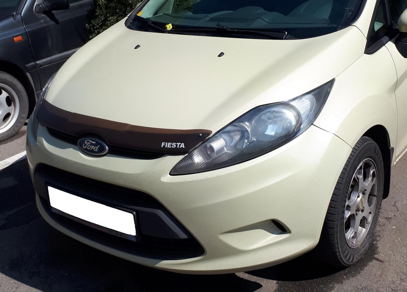 Дефлектор EGR для капота Ford Fiesta VI до рестайлинга 2008-2015. Артикул SG-4936DS