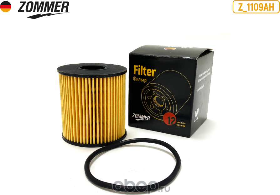 Фильтр масляный (Zommer). Артикул Z1109AH