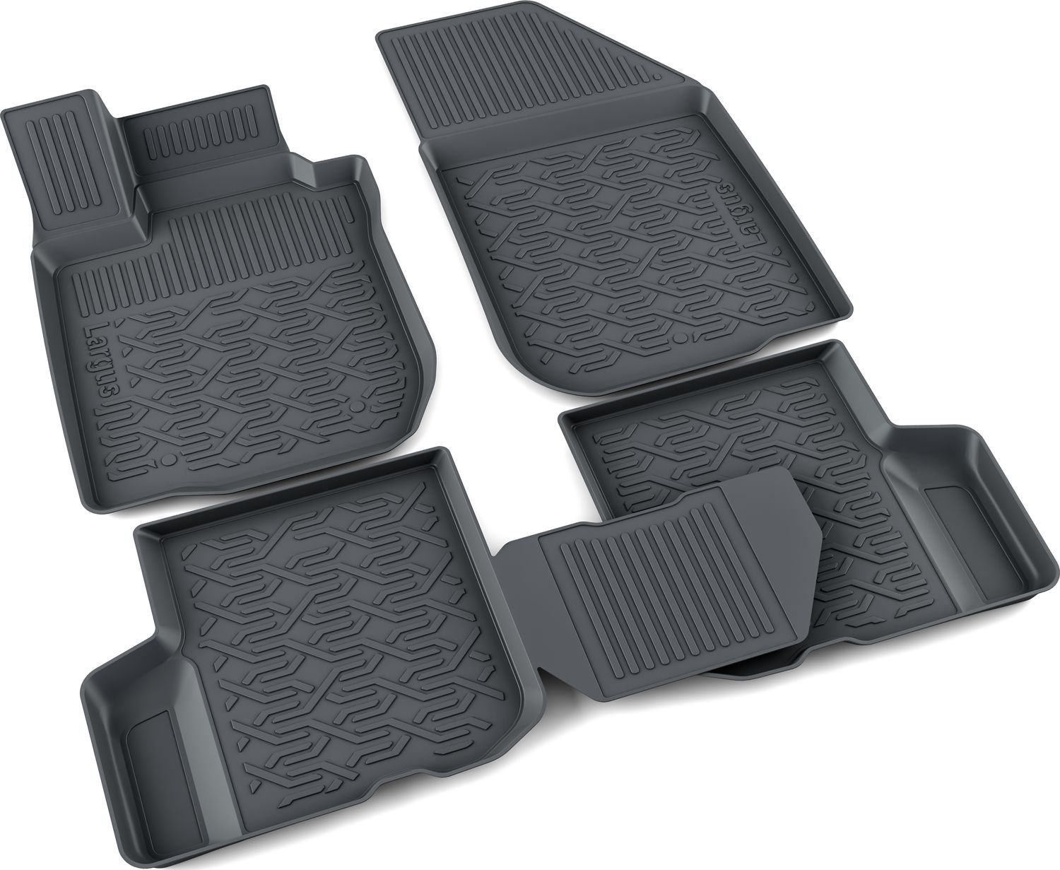 Коврики в салон Mile для Lada Largus, Largus Cross 5-местный 2012-2026. Артикул 1030311