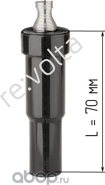 Изолятор катушки зажигания (l = 69 мм) (Revolta). Артикул RVLT22