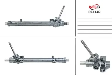Рулевая рейка без ГУР восстановленная Renault Scenic III 2009-, Renault Megane I (MSG). Артикул RE114R