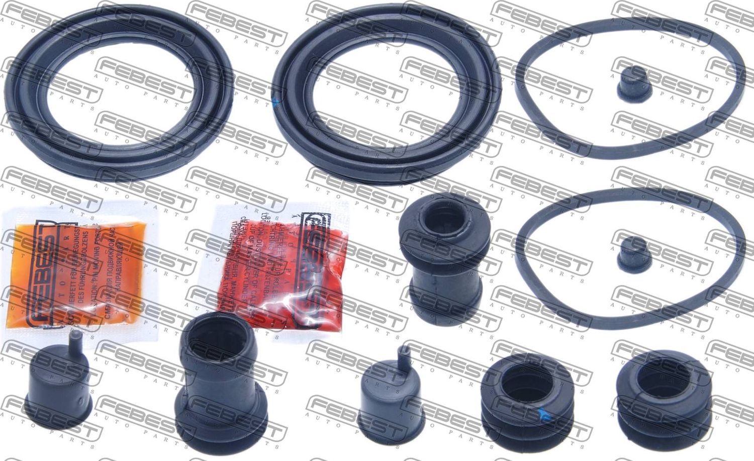 Ремкомплект тормозного суппорта Febest. Артикул 0575-GFF