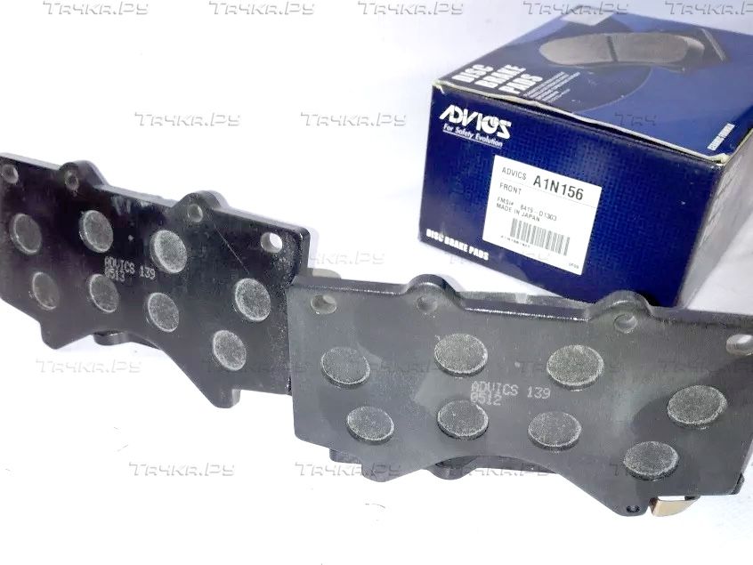 Тормозные колодки Advics передние для Toyota Sequoia II 2007-2026. Артикул A1N156