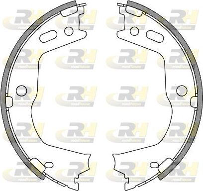 Тормозные колодки (стояночная тормозная система) RoadHouse. Артикул 4666.00