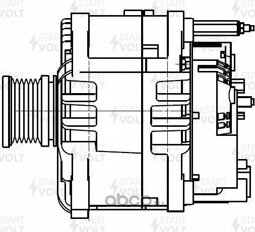 Генератор StartVOLT. Артикул LG 1816