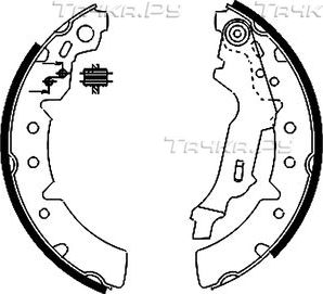 Тормозные колодки Mintex задние для Toyota Corolla E110 1997-2002. Артикул MFR501