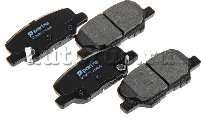 Колодки тормозные дисковые | зад прав/лев | (Partra) Partra. Артикул BP6023