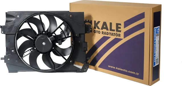 Электровентилятор радиатора для а/м Lada Vesta (15-)  Renault Logan II (12-) с кожухом (Kale). Артикул 347170
