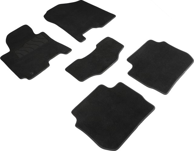 Коврики текстильные Seintex на нескользящей основе для салона Kia Cerato III 2013-2026. Артикул 85484