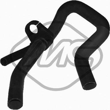 Патрубок радиатора (системы охлаждения) Metalcaucho. Артикул 08907