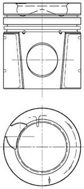 Поршневая группа Kolbenschmidt. Артикул 99900960