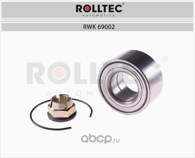 Подшипник ступицы (Rolltec). Артикул RWK69002