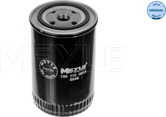 Масляный фильтр Meyle Original. Артикул 100 115 0019