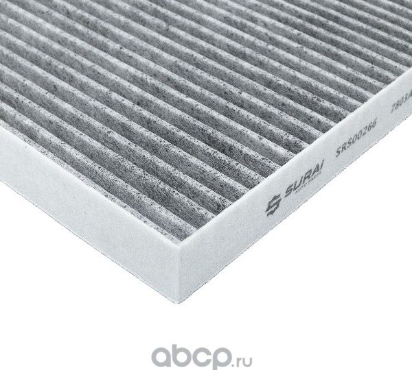 Фильтр салонный Mitsubishi Lancer X (07-)/Outlander XL (05-) угольный (SRS 00266 (Surai). Артикул SRS00266