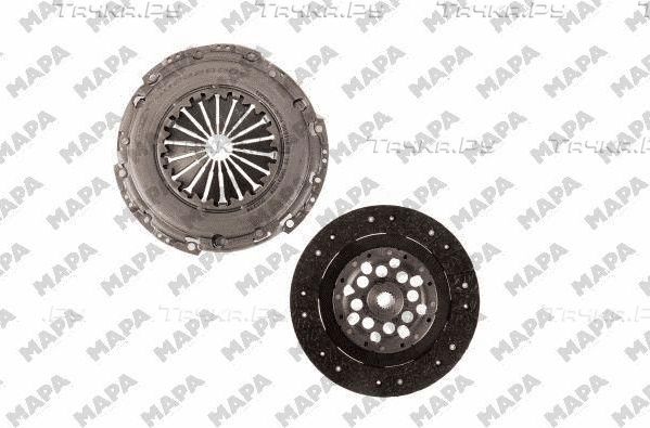 Сцепление (комплект) Mapa DRPT 2P для Citroen C3 II 2009-2016. Артикул 005228109