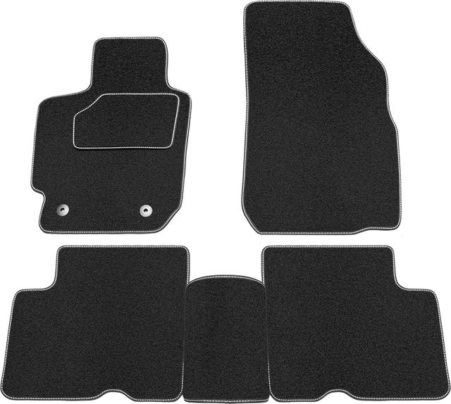 Коврики Rezkon ворсовые Стандарт для салона Nissan Almera Ваз 2013-2026. Артикул 2525005200