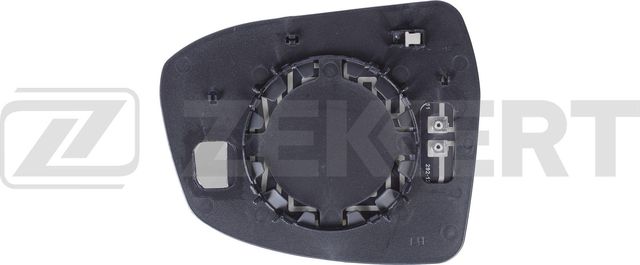 Зеркальное стекло бокового зеркала Zekkert. Артикул SP-1006