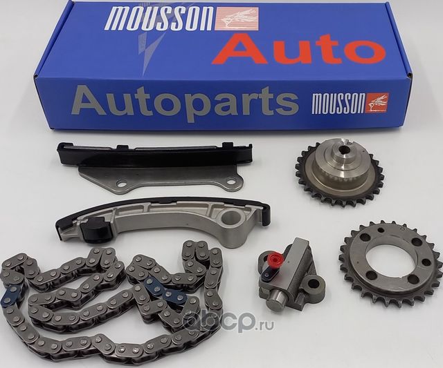 Комплект цепи ГРМ Nissan ZD30 3,0D (Mousson). Артикул STKZD30DDT