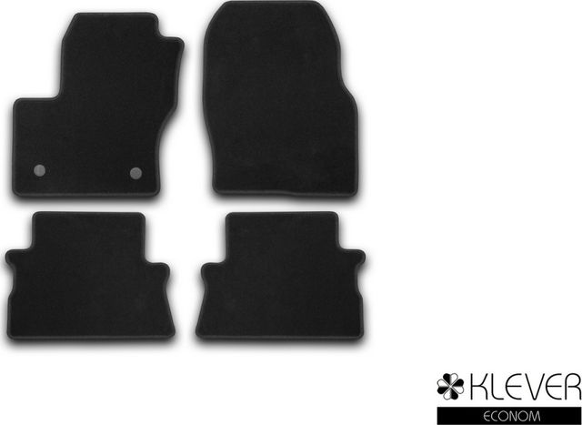 Коврики Klever Econom для салона Ford Kuga II кроссовер 2013-2016. Артикул KVR01164101200k
