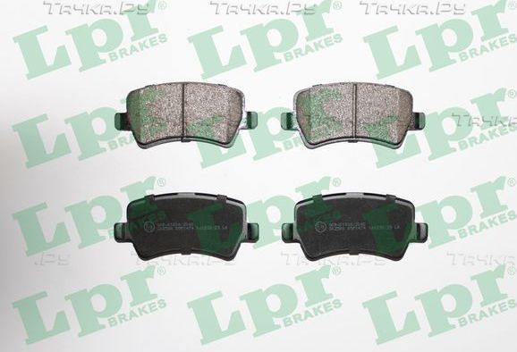 Тормозные колодки LPR задние для Land Rover Range Rover Evoque II 2015-2026. Артикул 05P1474