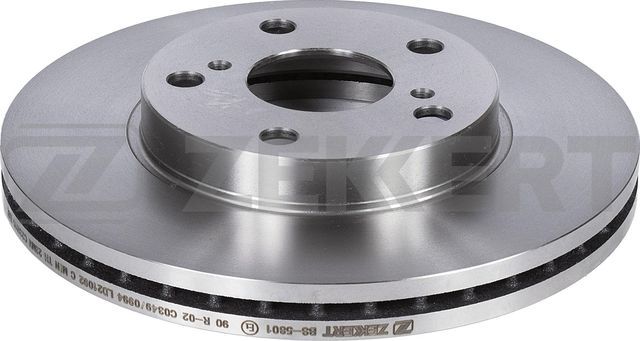 Тормозной диск Zekkert. Артикул BS-5801