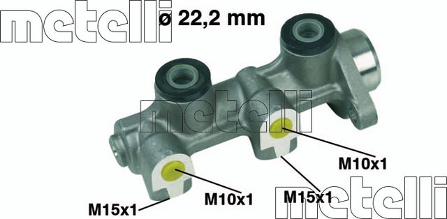Тормозной цилиндр главный Metelli для Daewoo Nubira I 1997-1999. Артикул 05-0336