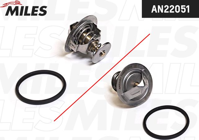 Термостат Miles для Toyota Crown VI (S110) 1980-1981. Артикул AN22051