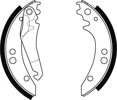 Тормозные колодки TRW. Артикул GS8434