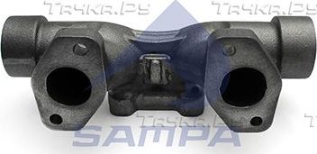 Выпускной коллектор Sampa для Scania R 2016-2026. Артикул 043.272