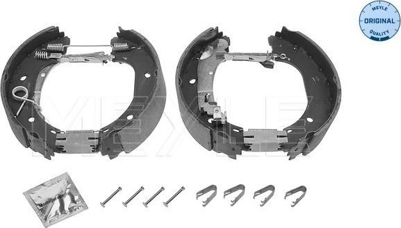 Тормозные колодки Meyle Original Kit задние для Fiat Ducato II 2001-2006. Артикул 40-14 533 0019/K