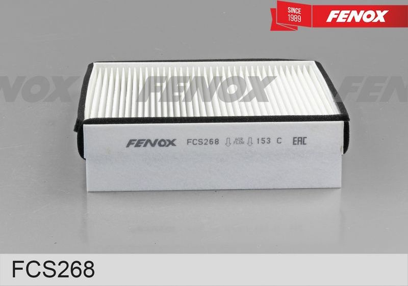 Салонный фильтр Fenox. Артикул FCS268