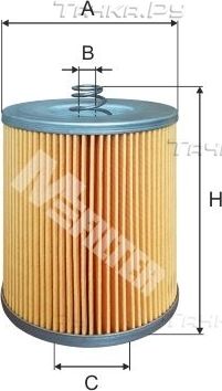 Масляный фильтр MFilter. Артикул TE 94